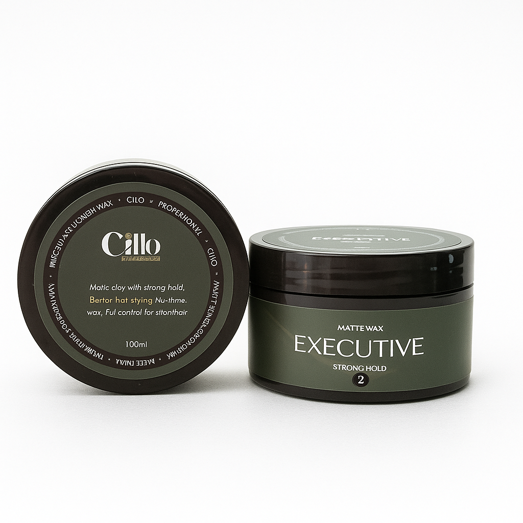 Cillo Hair Matte Styling Wax Clay Efect - 100ml Style Wax