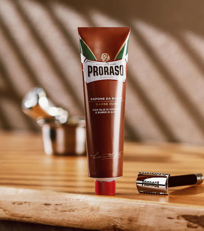 Proraso Sandalwood & Shea Butter Nourish Shaving Cream Tube 150ml