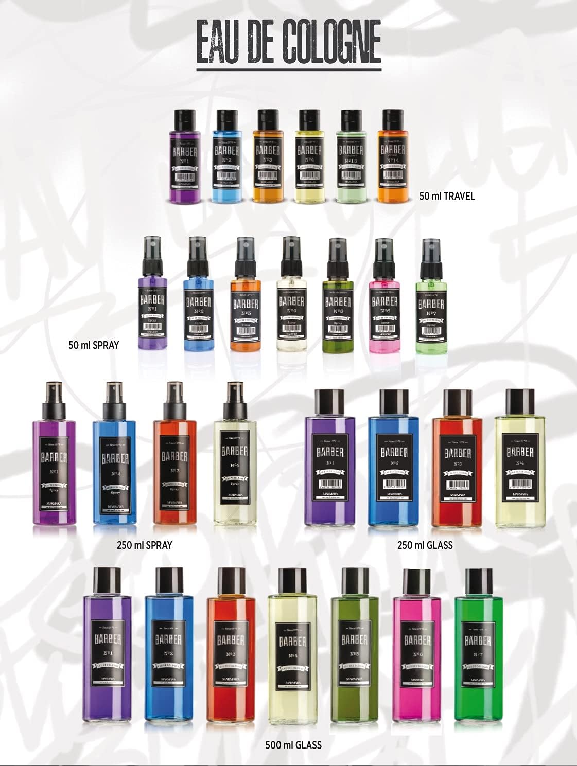 Marmara Cologne Aftershave – 400ml No. 23