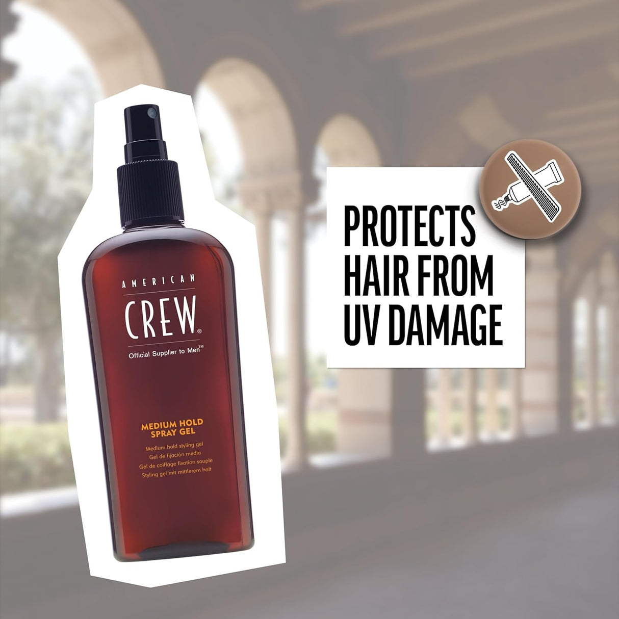 American Crew Medium Hold Spray Gel – 250ml