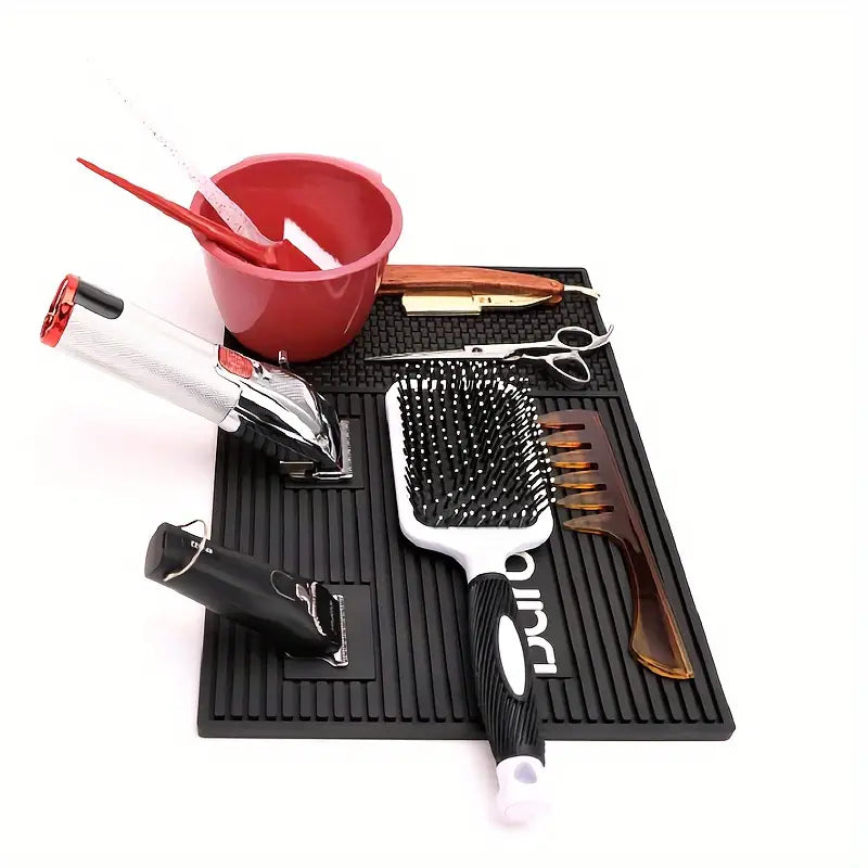 BarberShop Barber Tools Mat Magnetic Barber Station