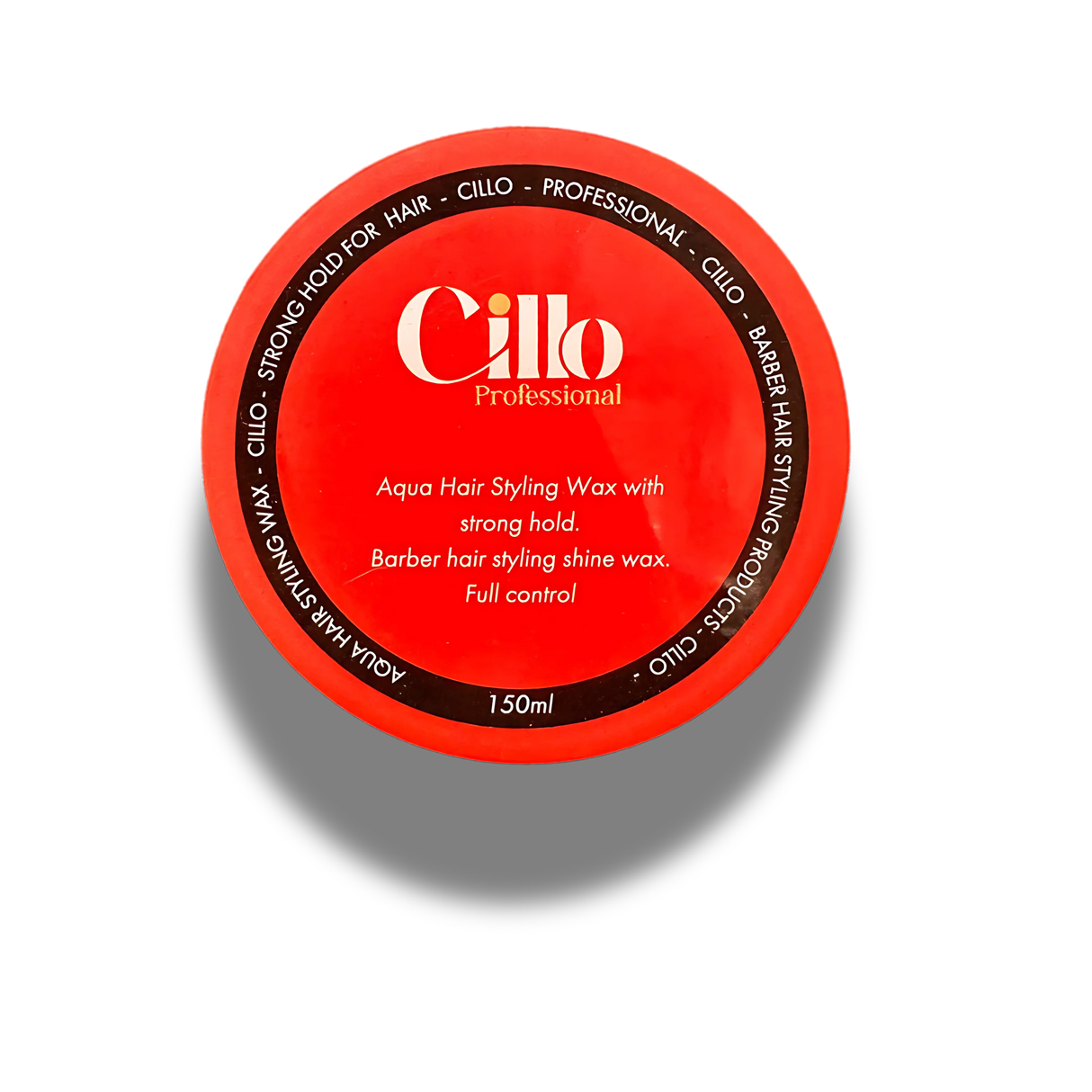 Cillo Hair Styling Aqua Wax – 150ml Red for Strong Hold & Sleek Finish