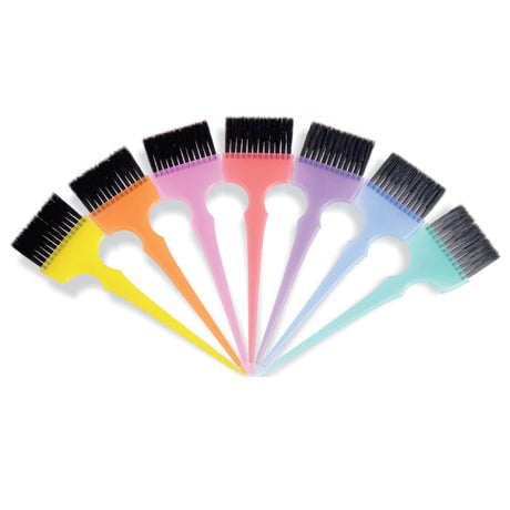Hi Lift Colour Master Multi Colour 7-Piece Tint Brush Set –Hair Coloring Tools
