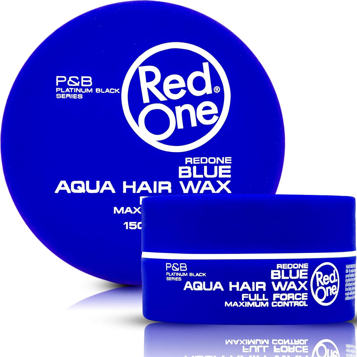 3 x RedOne Blue Aqua Hair Styling Wax Full Force | 150 ml | Red One