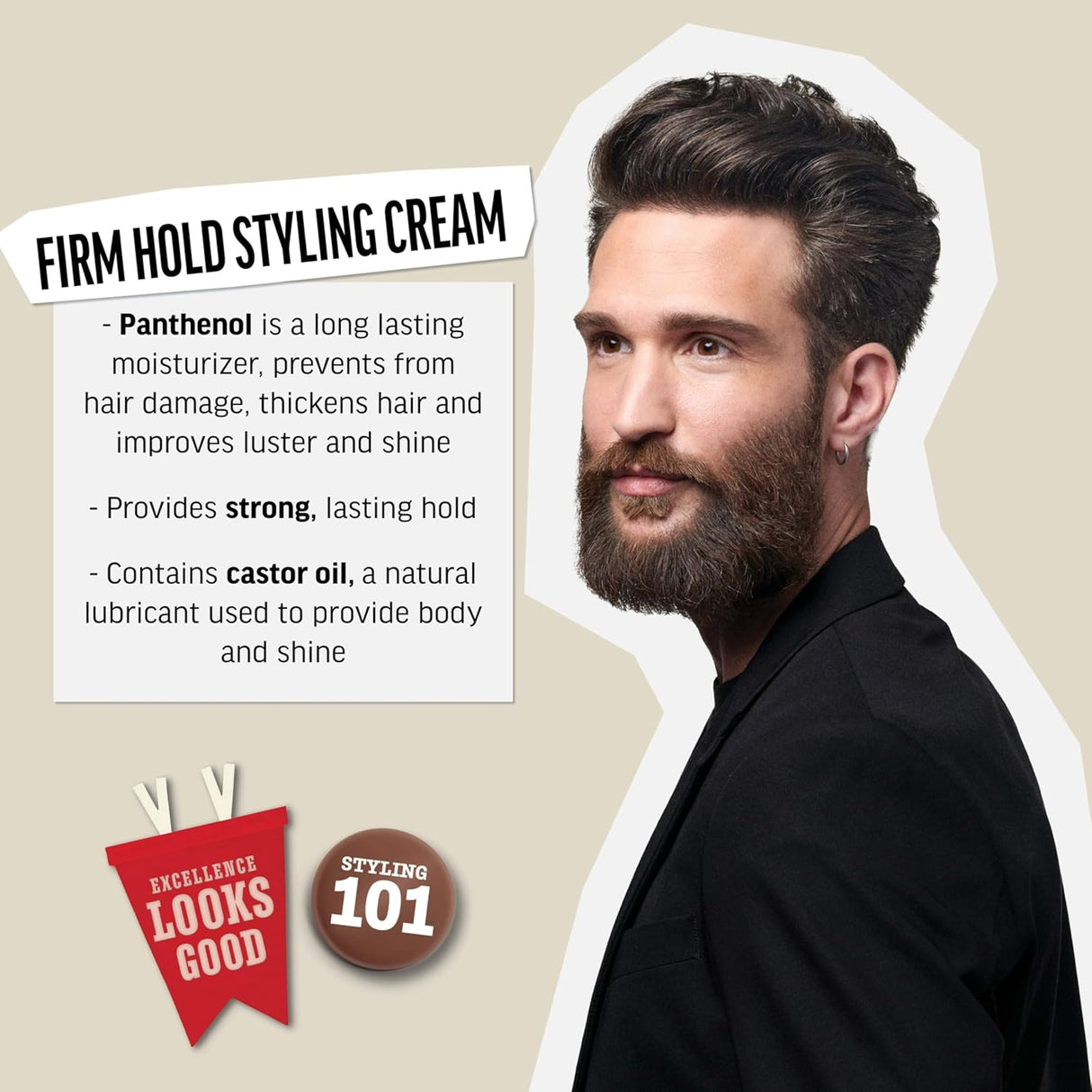 American Crew Firm Hold Styling Cream – 100ml