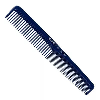 Dateline Professional Blue Celcon Styling Comb 17.5cm - 400