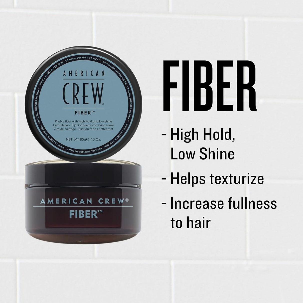 American Crew Hair Styling Wax Classic Fiber 85gm
