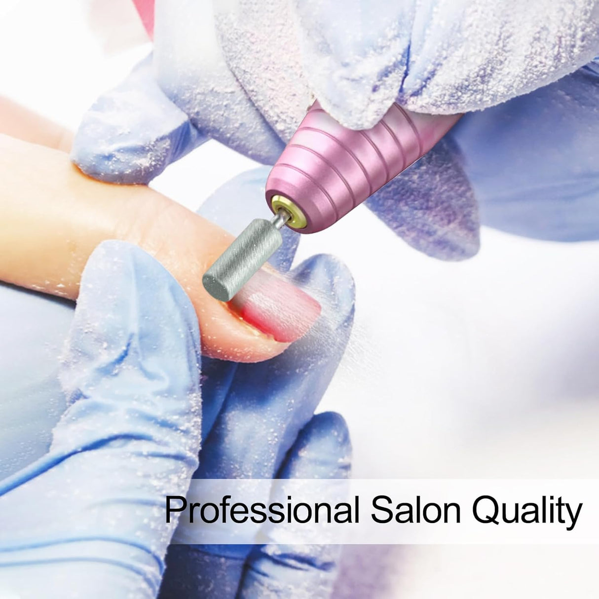 NBHS Electric Nail Drill – Portable USB Nail File Kit with Drill Bits