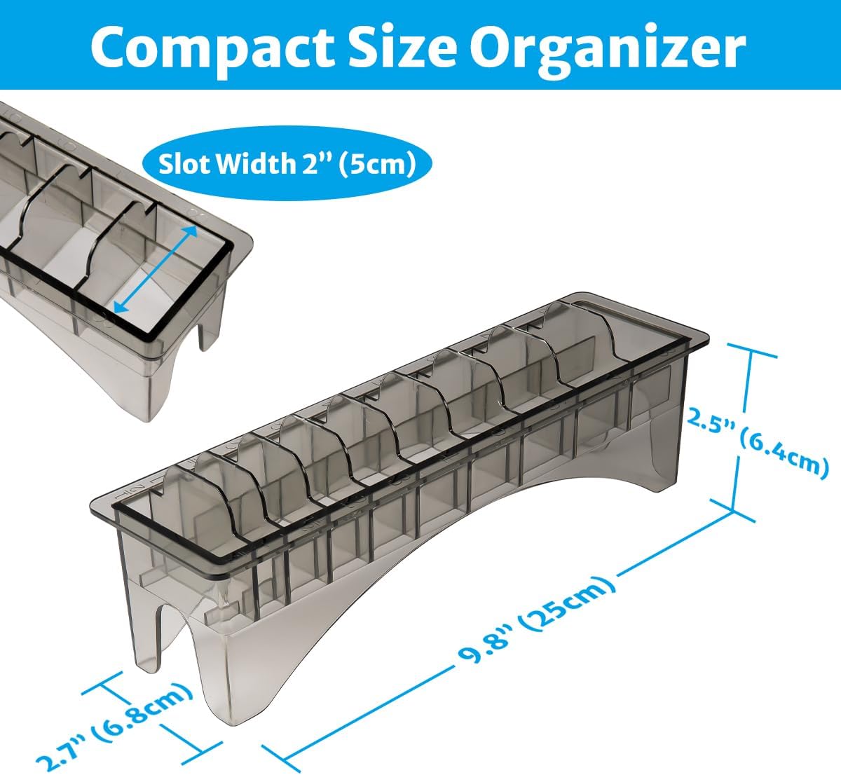 Clipper Blade 10 Slots Attachment/guide Holder And Organiser - ZP6178