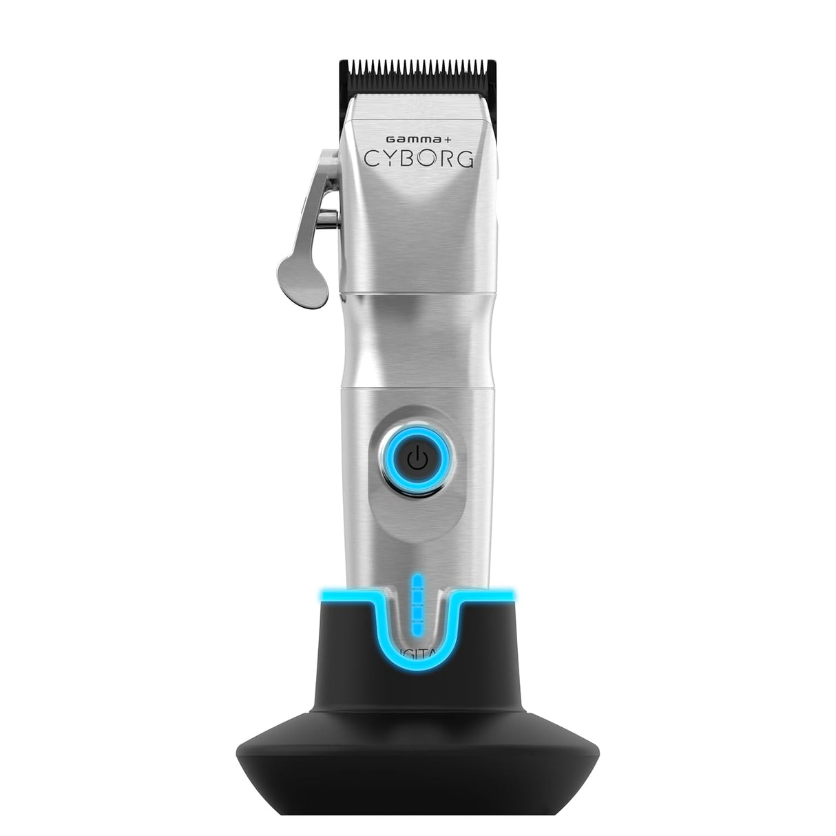 GAMMA+ Cyborg Professional Metal Cordless Ergonomic Hair Clipper