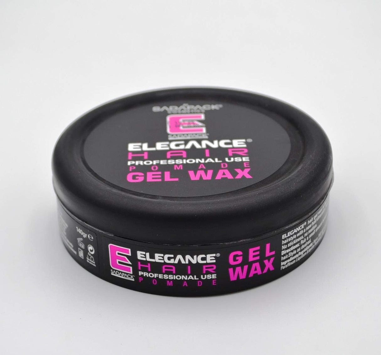 Elegance Hair Gel Wax – 140g Pink for Strong Hold & Natural Shine