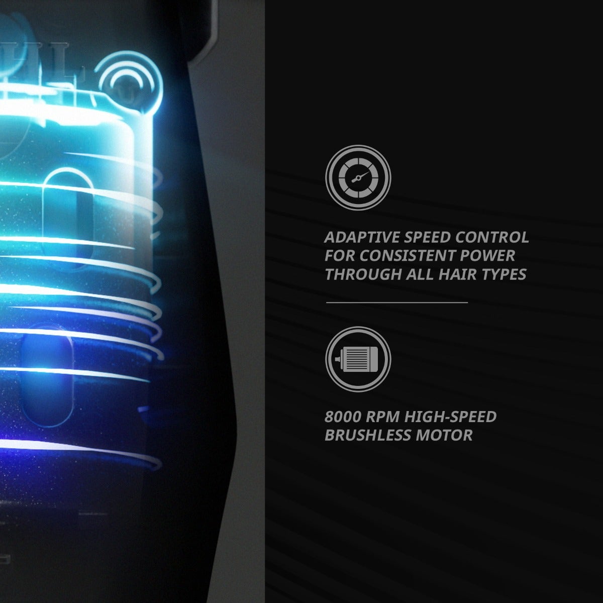 Wahl Vapor Cordless Clipper – 8000 RPM Fade Clipper with F32 Fadeout Blade