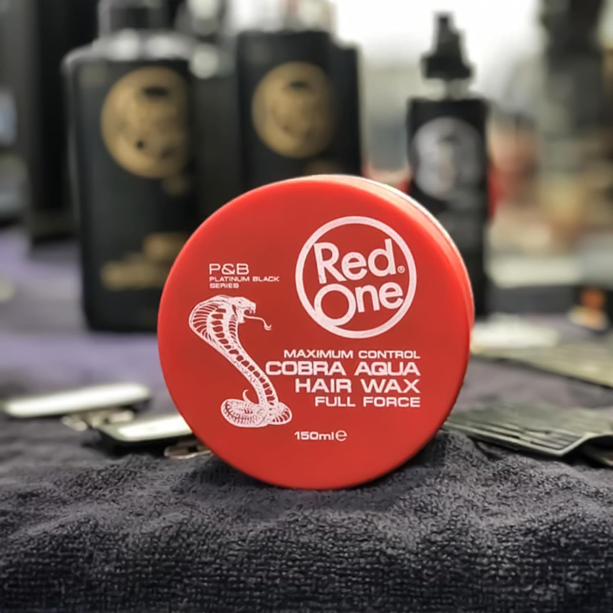 6x RedOne Cobra Hairstyling Wax full force Red One 150ml