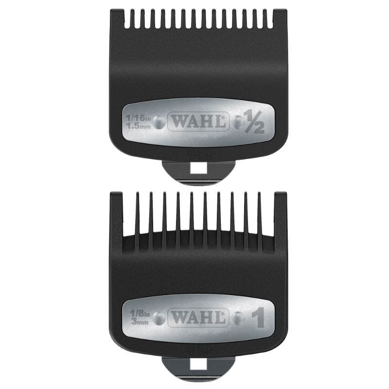 Wahl Premium Guide Combs 10pk – #0.5 to #8 Secure-Fit Clipper Attachments