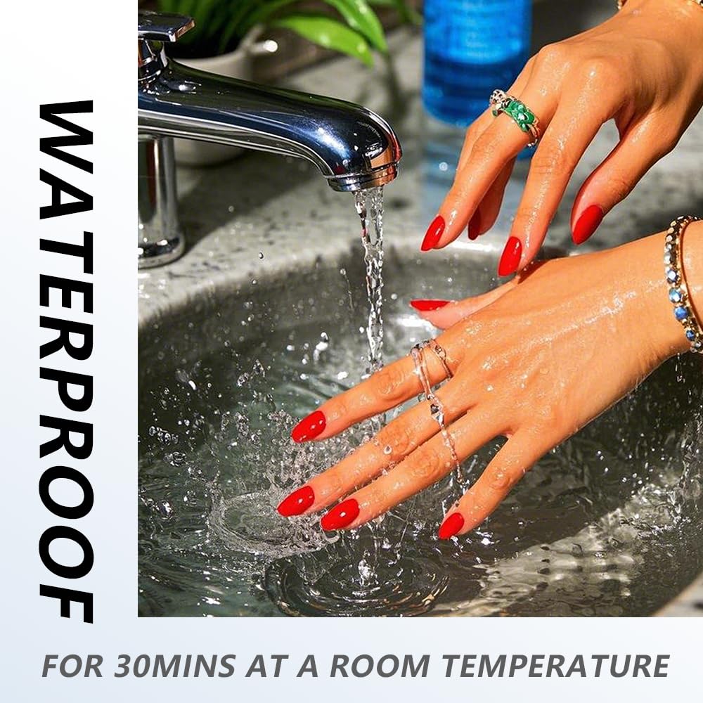 NBHS 600PCS Extra Strong Nail Adhesive Tabs – 20 Sheets Press-On Tabs