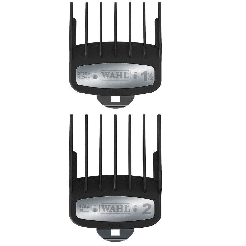 Wahl Premium Guide Combs 10pk – #0.5 to #8 Secure-Fit Clipper Attachments