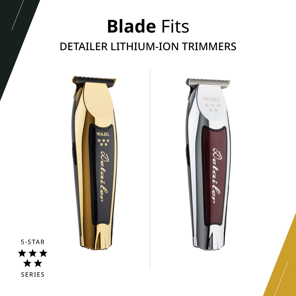 Wahl Detailer Double Wide Trimmer Blades Set Original