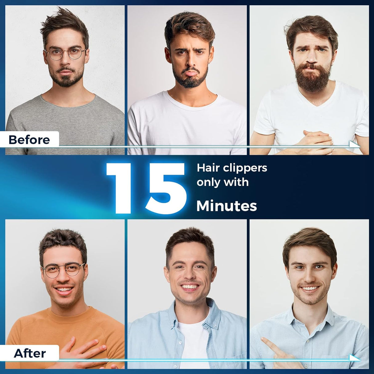 NBHS Professional Affordable Hair Clippers for Men