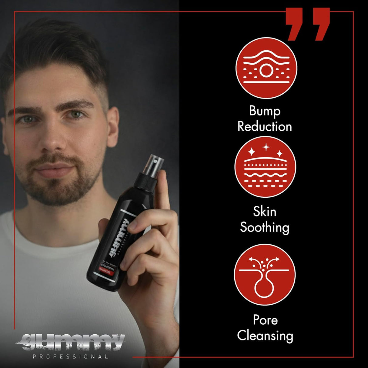 Gummy Razor Bump Repair 100ml – Ingrown Hair & Post-Shave Soothing Treatment