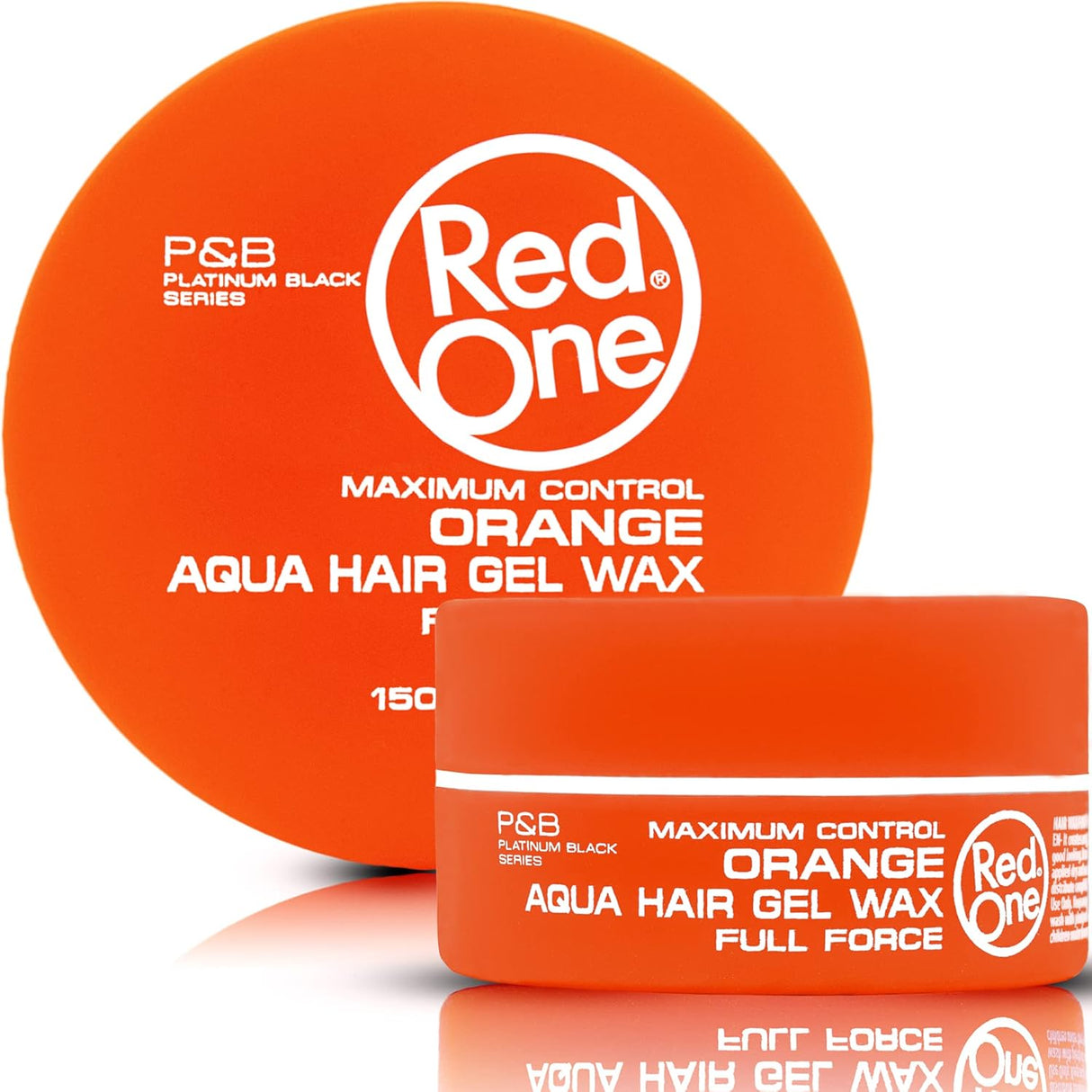 12x RedOne Orange Hairstyling Wax full force Red One 150ml