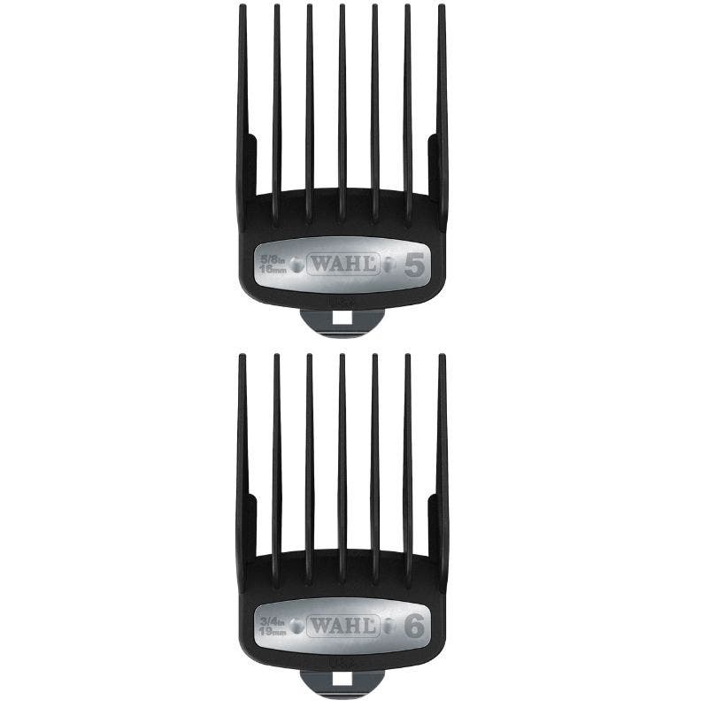 Wahl Premium Guide Combs 10pk – #0.5 to #8 Secure-Fit Clipper Attachments