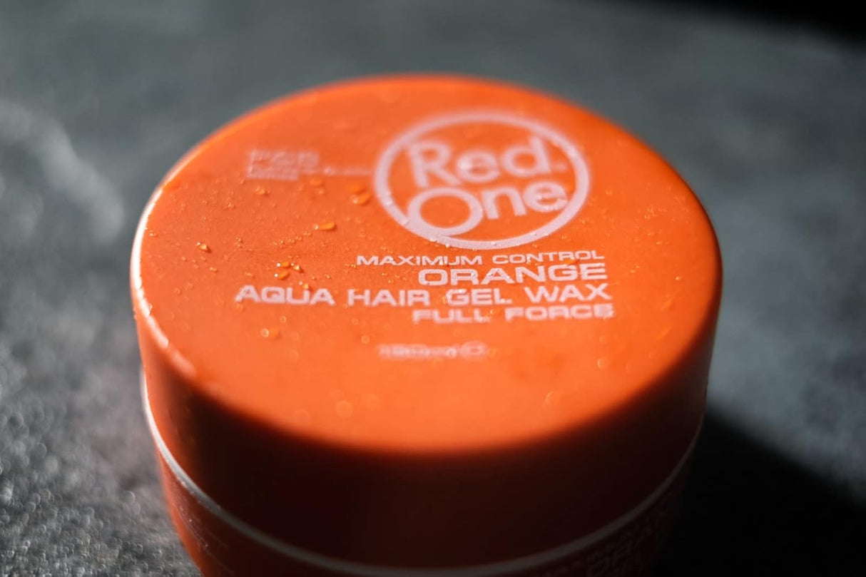 12x RedOne Orange Hairstyling Wax full force Red One 150ml