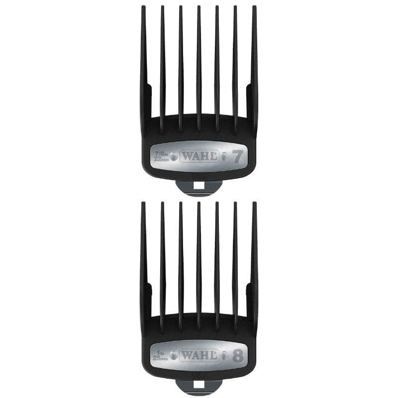 Wahl Premium Guide Combs 10pk – #0.5 to #8 Secure-Fit Clipper Attachments