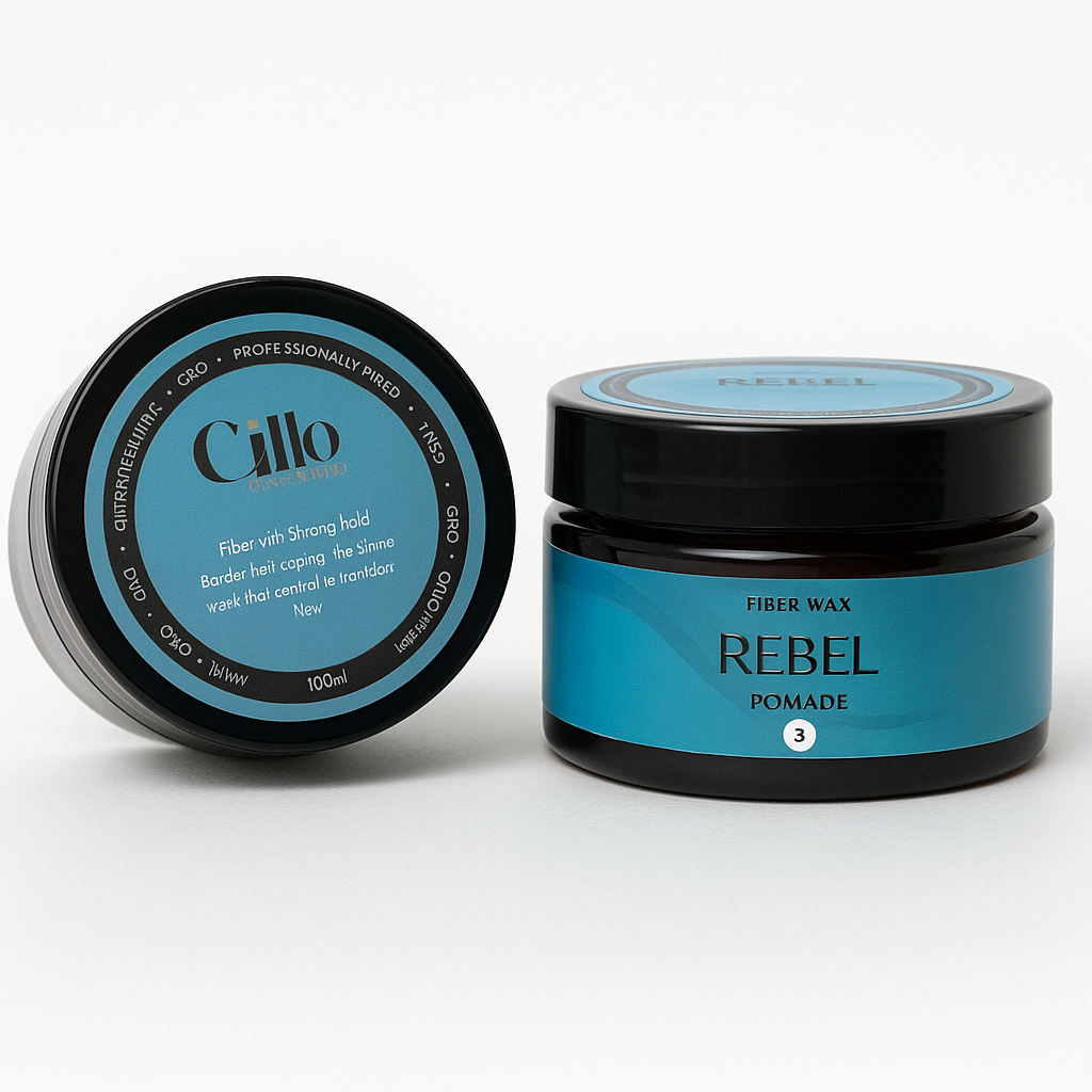 Cillo Rebel Fiber Matte Styling Wax – 100ml Blue for Extra Strong Hold & 100% Matte Finish