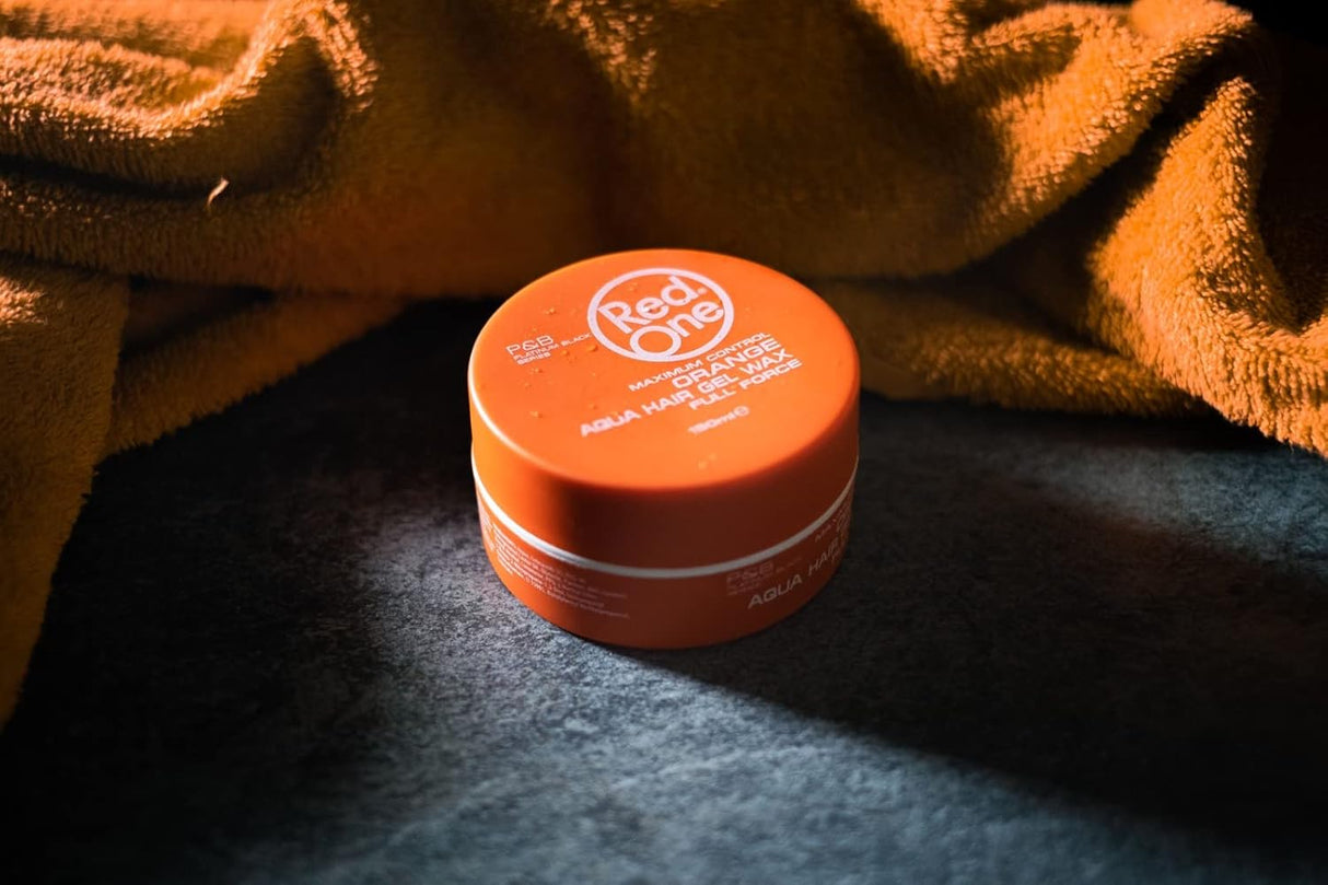 12x RedOne Orange Hairstyling Wax full force Red One 150ml