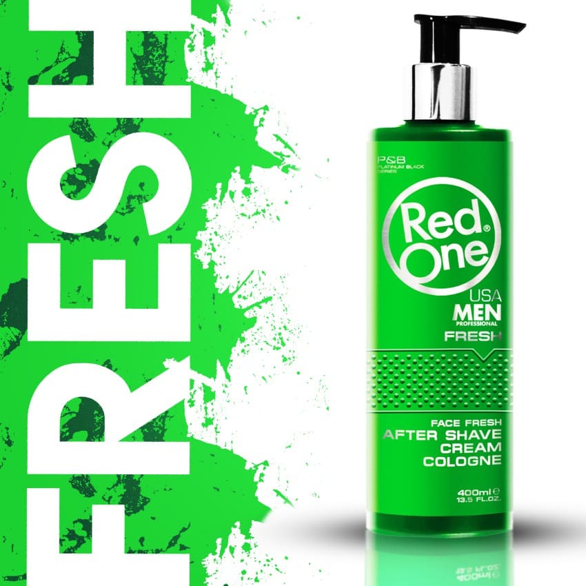 RedOne After Shave Cream Cologne Fresh – 400ml Green