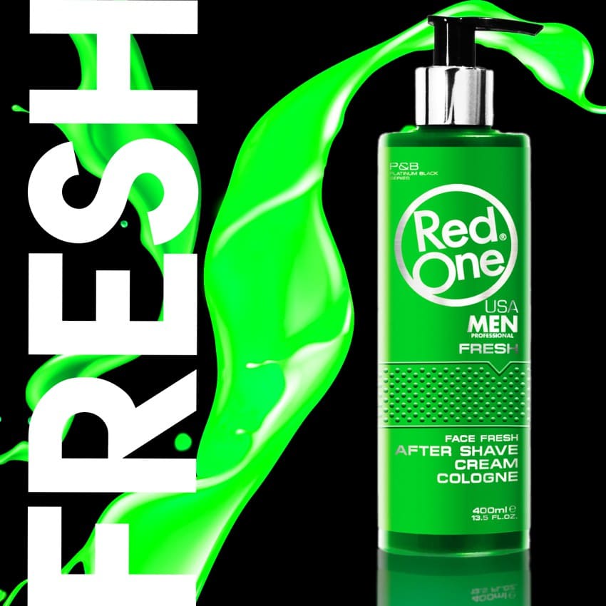 RedOne After Shave Cream Cologne Fresh – 400ml Green