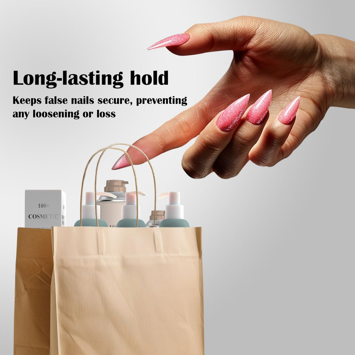 NBHS 600PCS Extra Strong Nail Adhesive Tabs – 20 Sheets Press-On Tabs