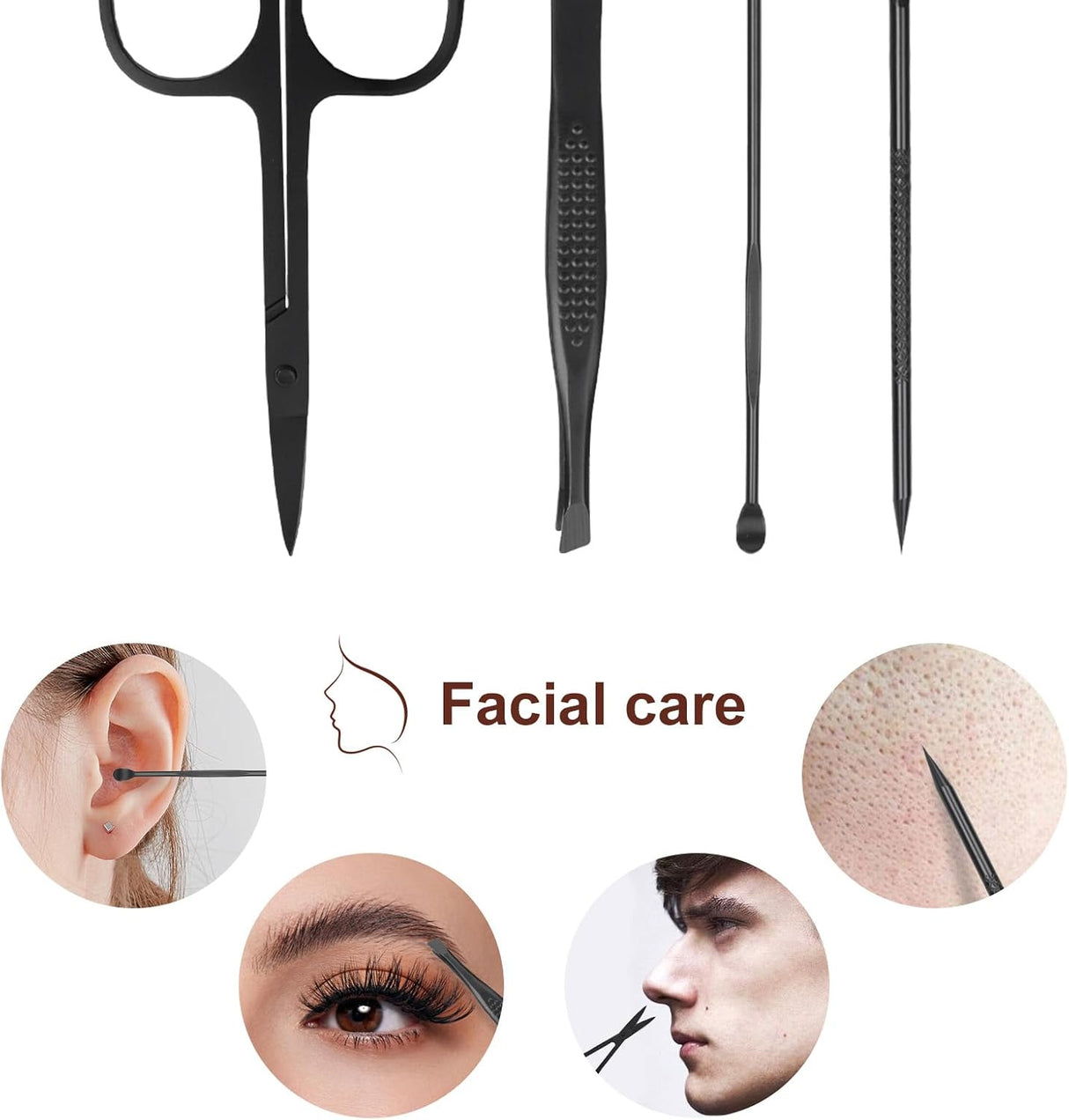 NBHS 16-in-1 Manicure Set – Stainless Steel Nail Clippers & Grooming Kit