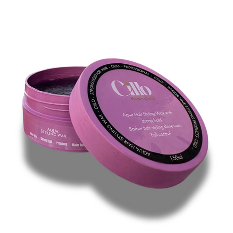 Cillo Hair Styling Aqua Wax – 150ml Purple for Strong Hold