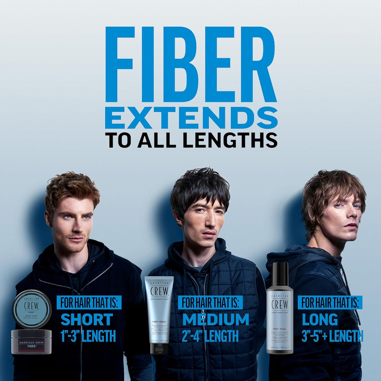 American Crew Fiber Cream – 100ml