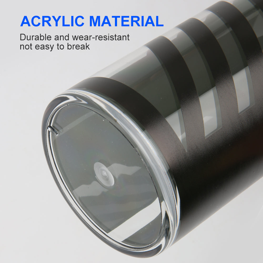 37oz Barber Disinfectant Jar with Tray – Acrylic Sanitizing Container