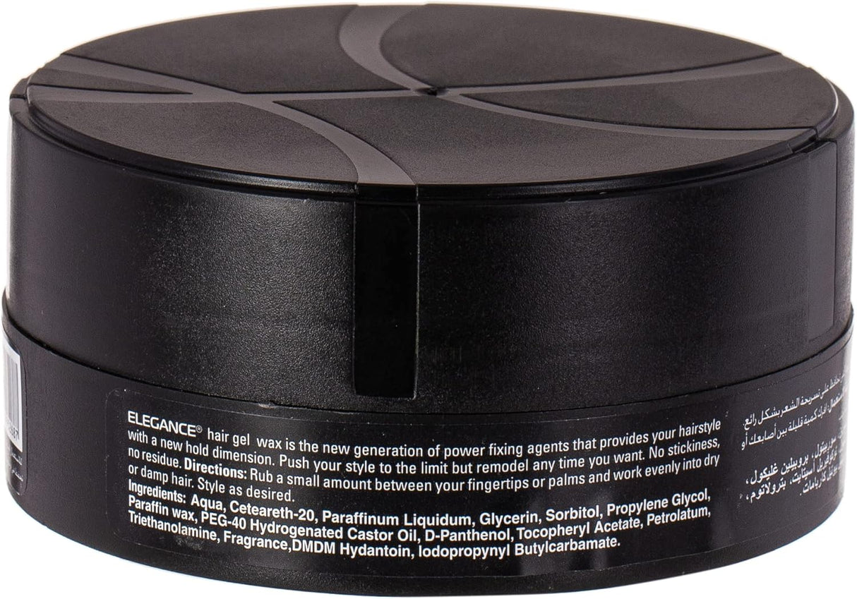 3x Elegance Hair Gel Wax – 150ml Red for Strong Hold & High Shine