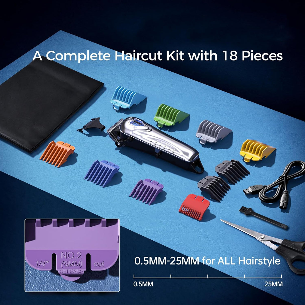 NBHS Professional Affordable Hair Clippers for Men