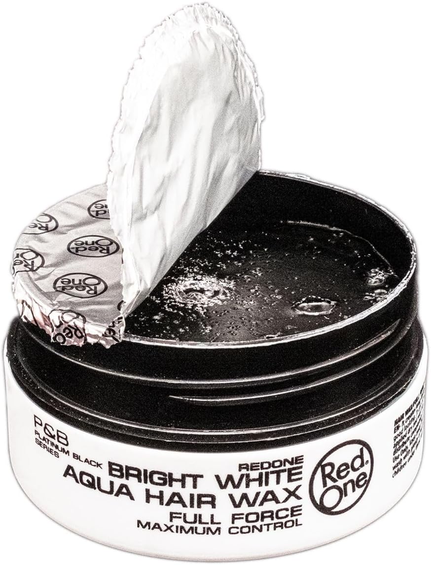3 x RedOne White Aqua Hair Styling Wax Full Force | 150 ml | Red One Wax
