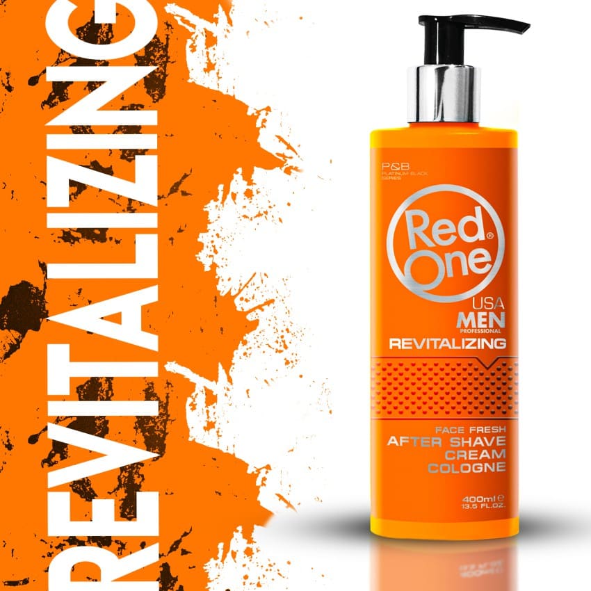 RedOne After Shave Cream Cologne Revitalizing – 400ml Orange