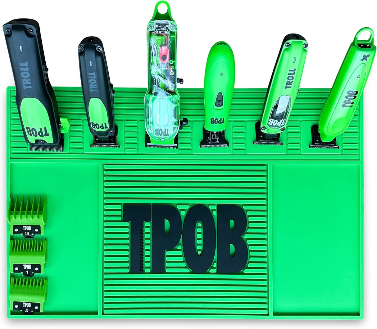 TPOB Magnetic Barber Mat – Slime Green NBHS