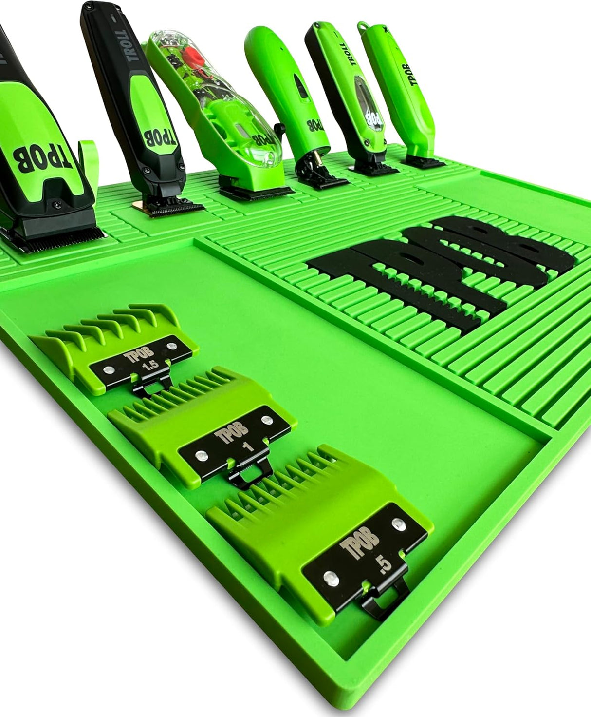 TPOB Magnetic Barber Mat – Slime Green NBHS