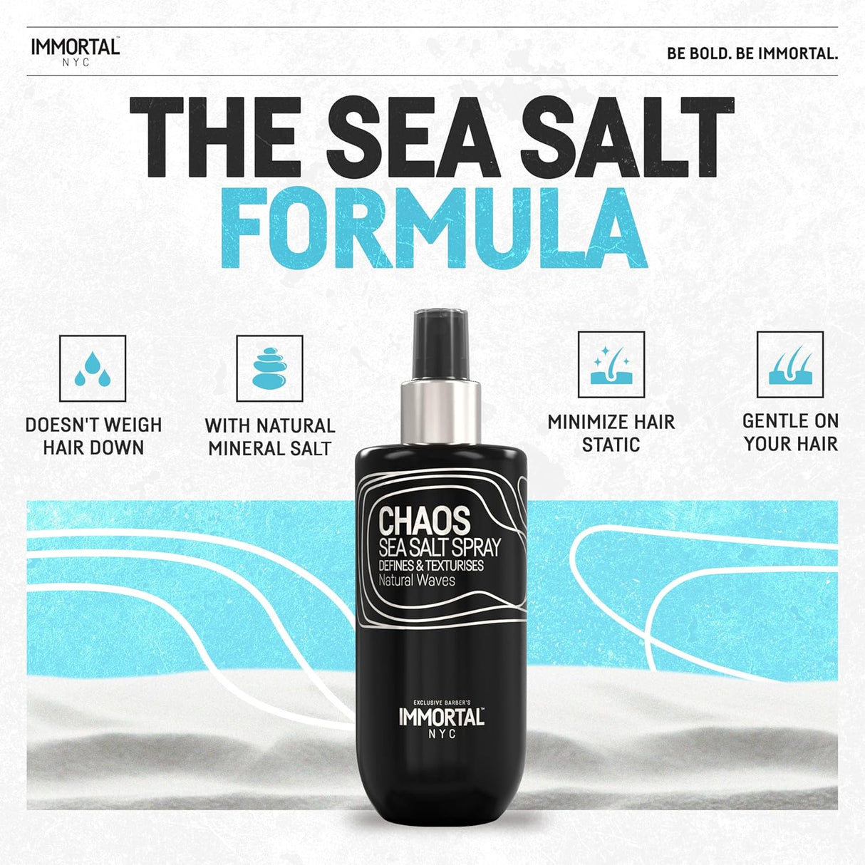 Immortal NYC Chaos Sea Salt Spray 250ml