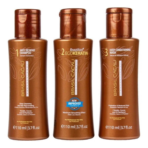 Brasil Cacau Brazilian Eco Keratin Treatment 110Ml Kit