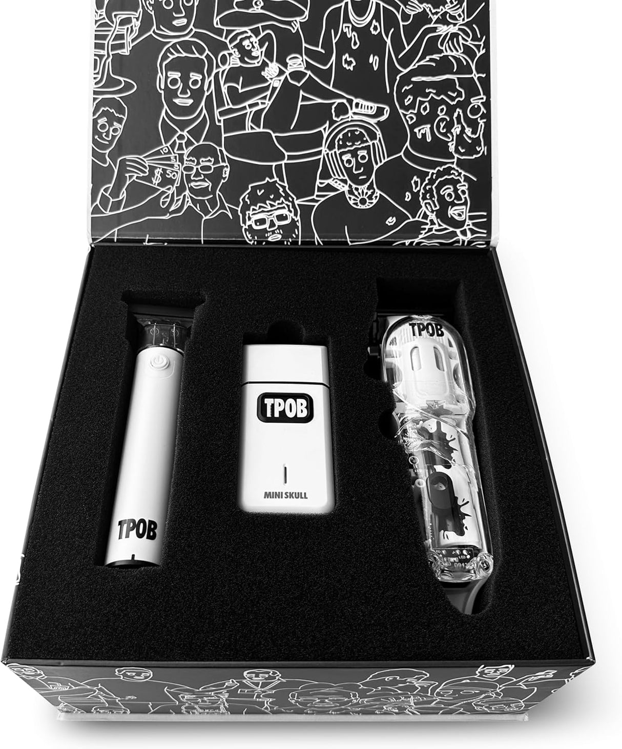 TPOB Slime 2 Professional Cordless Hair Clippers – White Pack NBHS