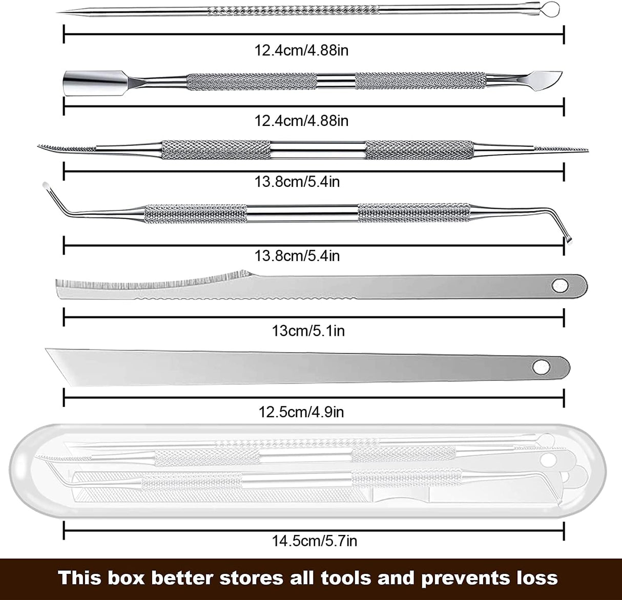 NBHS 7-Piece Ingrown Toenail Kit – Stainless Steel Pedicure & Care Set