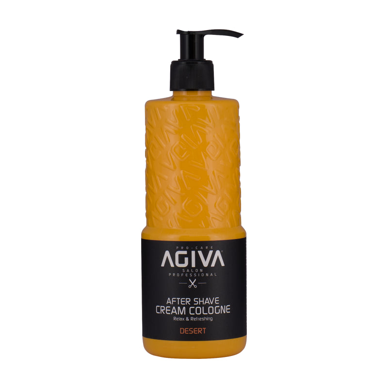 Agiva After Shave Cream Cologne Desert 400ml – Cooling & Soothing Care