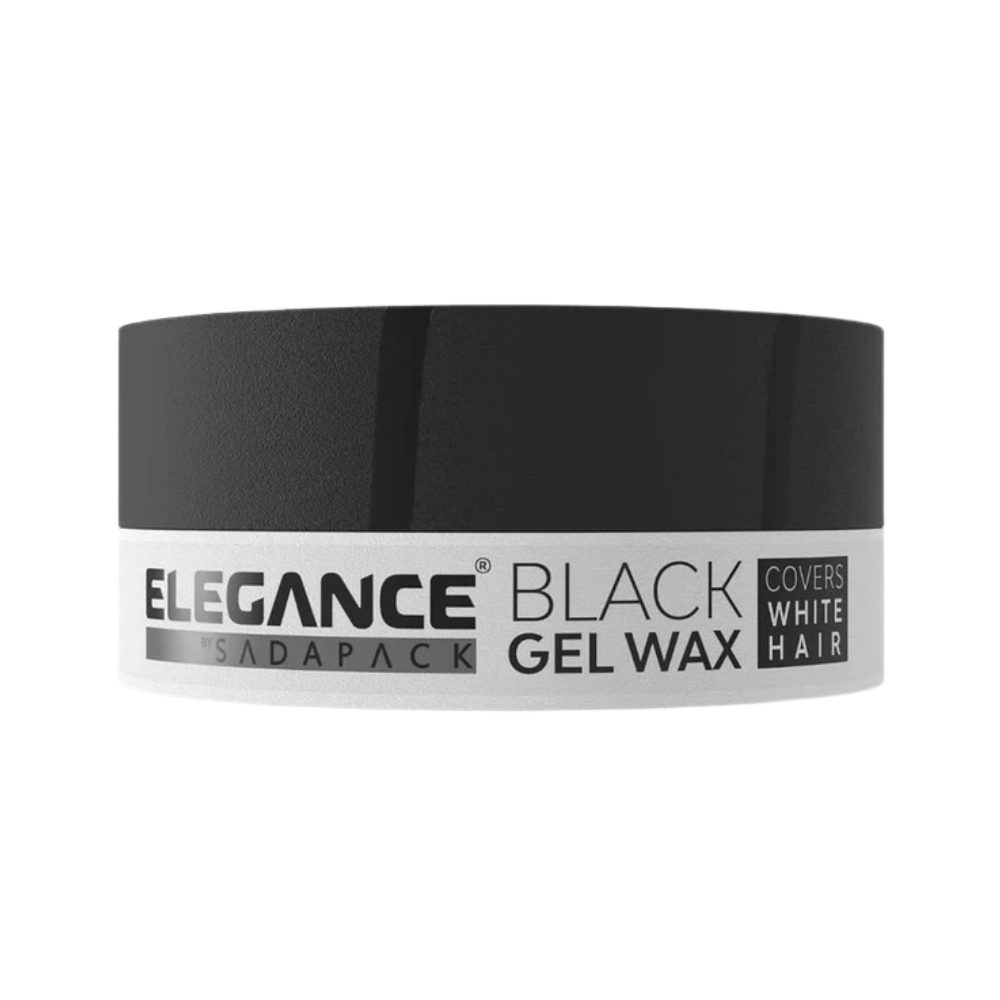Elegance Silver Black Hair Color Wax - 140g