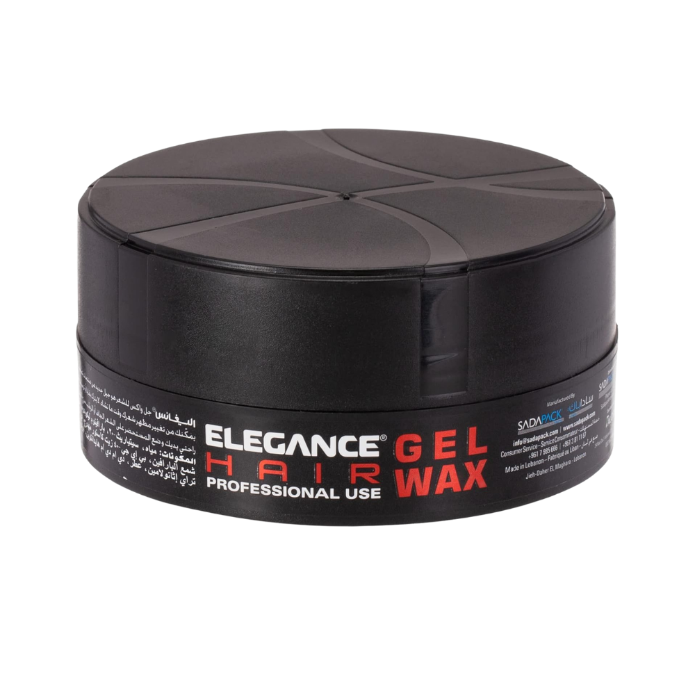 Elegance Hair Gel Wax – 150ml Red for Strong Hold & High Shine