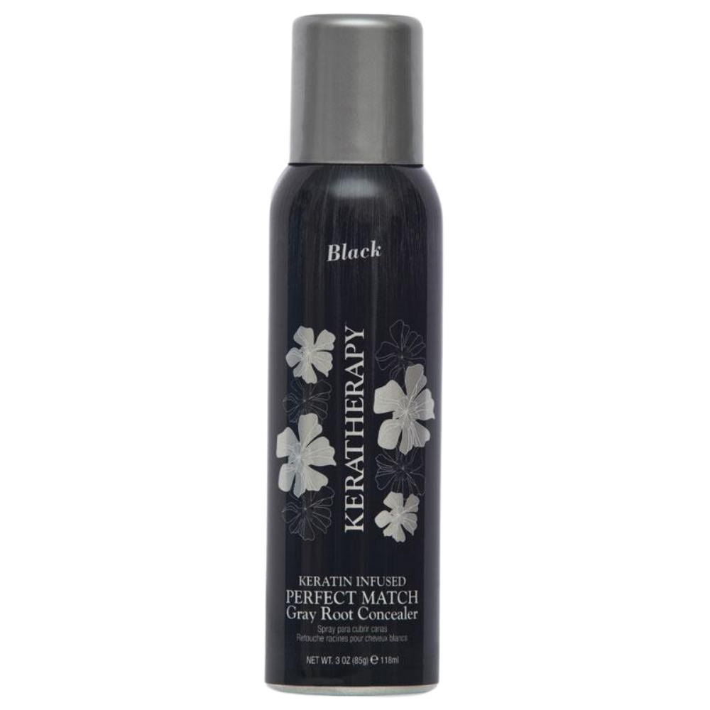 Keratherapy Gray Root Concealer - Black 118ml